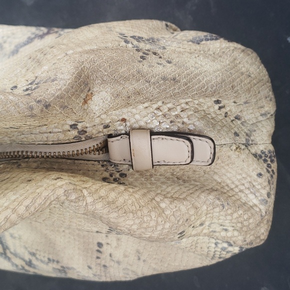 Coach Rare Madison Python Embossed Maggie Shoulder Bag - Picture 15 of 17